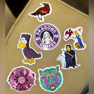Game of Thrones Sticker Pack of 7